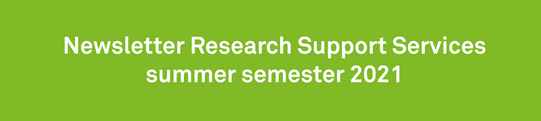 Newsletter of Research Support Services