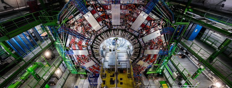CMS-Teilchendetektor am CERN
